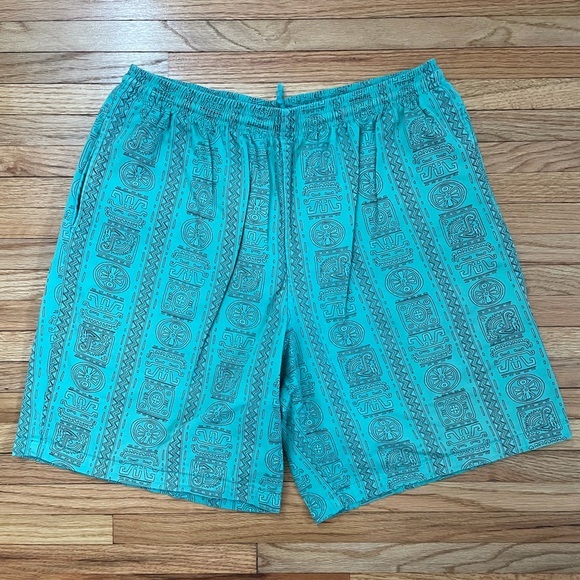 Vintage Other - Vintage 1980s Basic Rituals Green Shorts